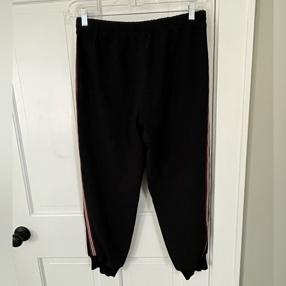 ARITZIA Wilfred Buffon Pant Jogger Black with Stripe Down Sides Womens Medium - Picture 8 of 14